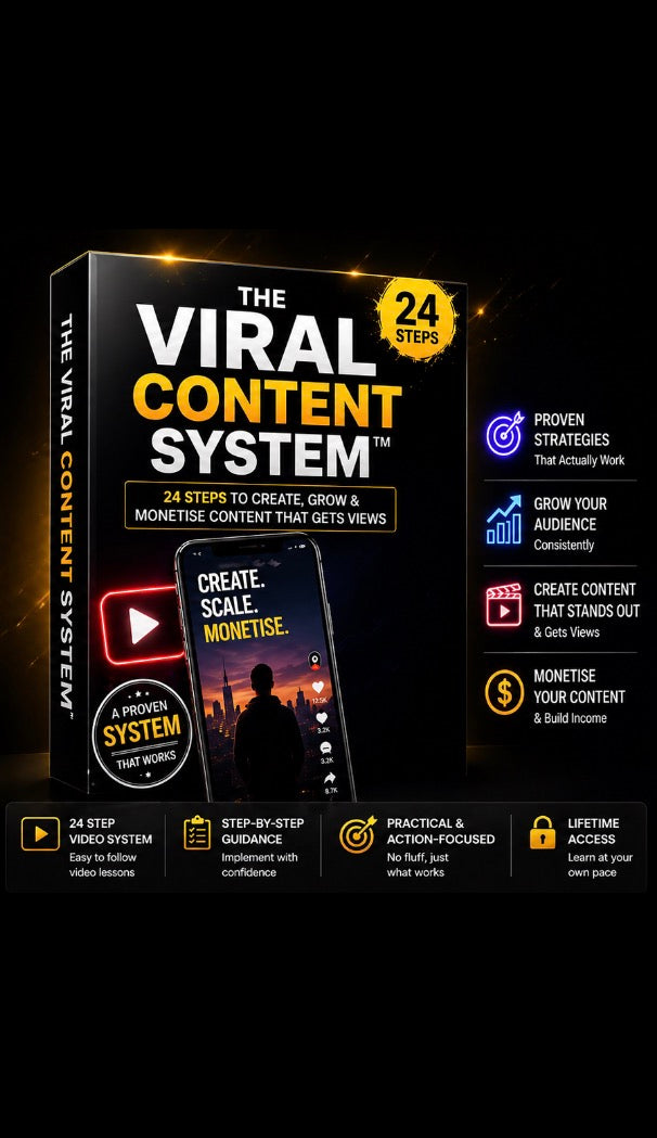 24-Step Viral Content Blueprint
